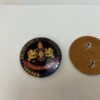 Round Grill Badge Vertical Mount