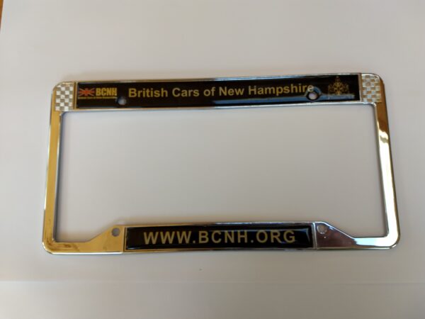 BCNH License Plate Frame