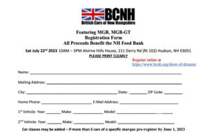 Show of Dreams Registration Form